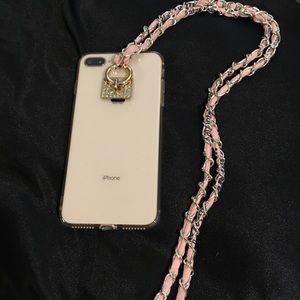 Flashy clear iPhone 7/8 case